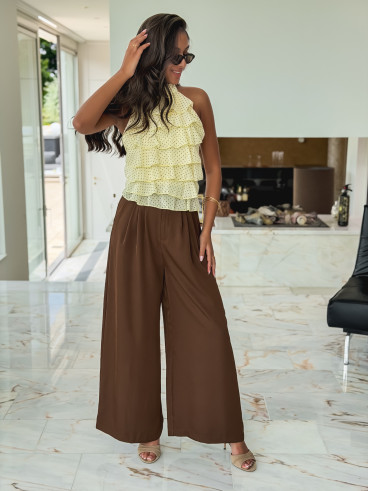 Pantalon Ephyra - Chocolat