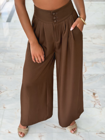 Pantalon Ephyra - Chocolat Pantalon Ephyra - Chocolat