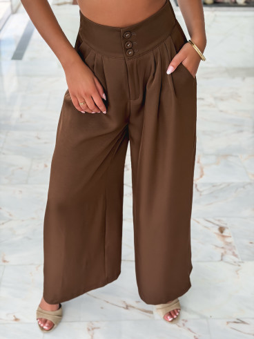 Pantalon Ephyra - Chocolat Pantalon Ephyra - Chocolat
