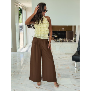 Blouse à pois Tonia - Jaune