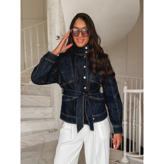 Veste en jeans Marzia - Bleu foncé