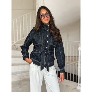 Veste en jeans Marzia - Bleu foncé