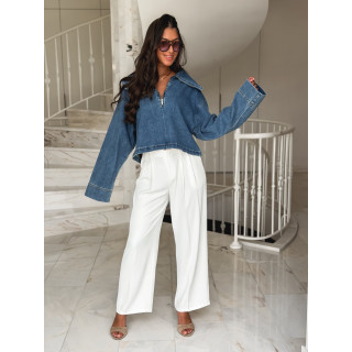 Blouse Prudence - Bleu