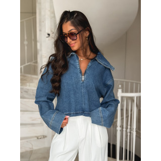 Blouse Prudence - Bleu