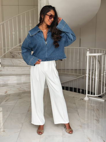 Blouse Prudence - Bleu