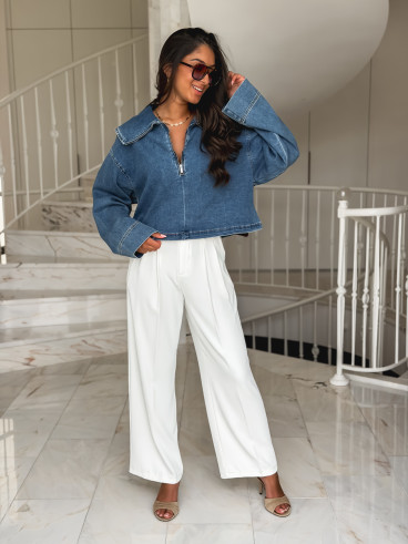 Blouse Prudence - Bleu