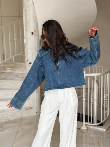 Blouse Prudence - Bleu