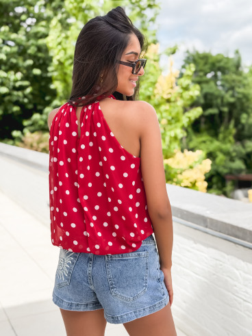 Short en jeans Sunshine - Bleu