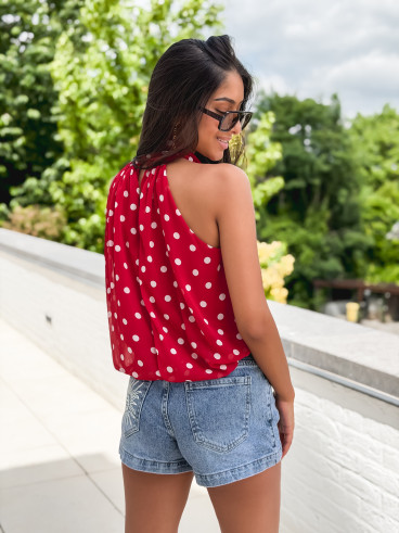 Short en jeans Sunshine - Bleu