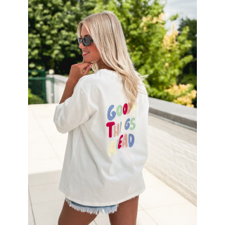 T-shirt "Good things" - Blanc