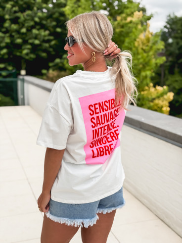 T-shirt Maïwenn - Blanc