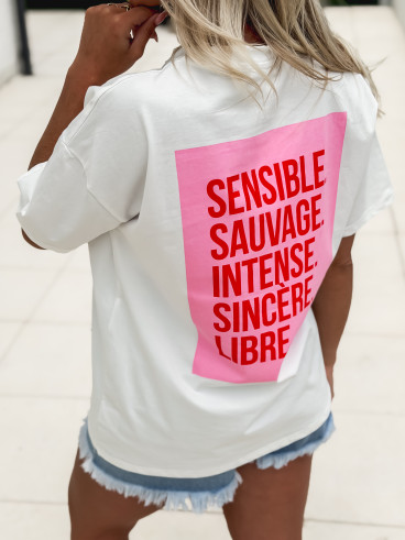 T-shirt Maïwenn - Blanc