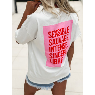 T-shirt Maïwenn - Blanc