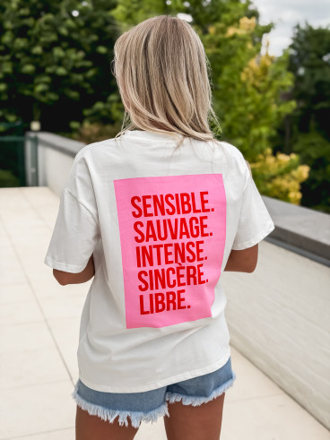 T-shirt Maïwenn - Blanc