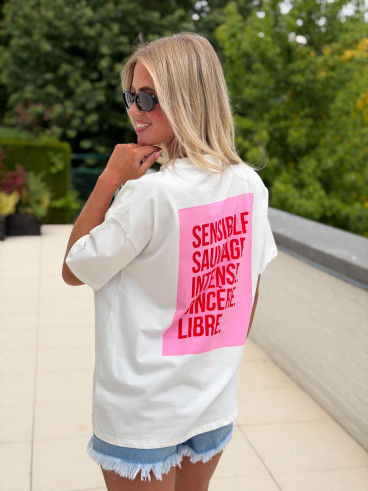 T-shirt Maïwenn - Blanc