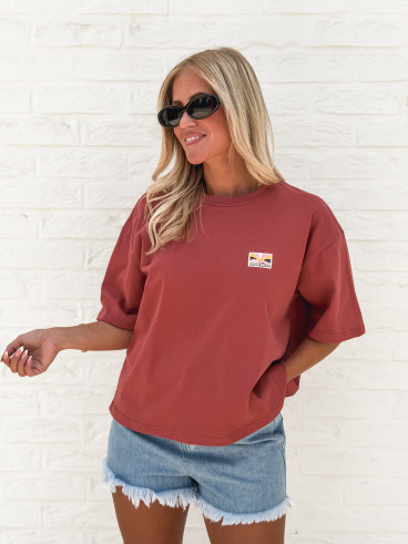 T-shirt Serlana - Terracotta T-shirt Serlana - Terracotta