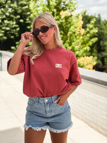 T-shirt Serlana - Terracotta T-shirt Serlana - Terracotta