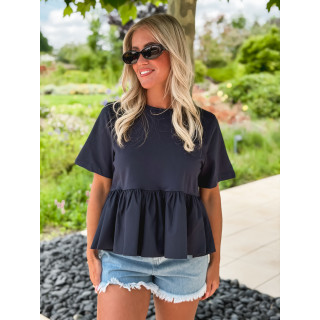 Blouse Davida - Bleu marine