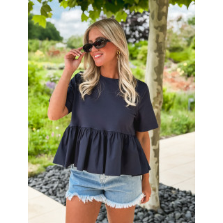 Blouse Davida - Bleu marine