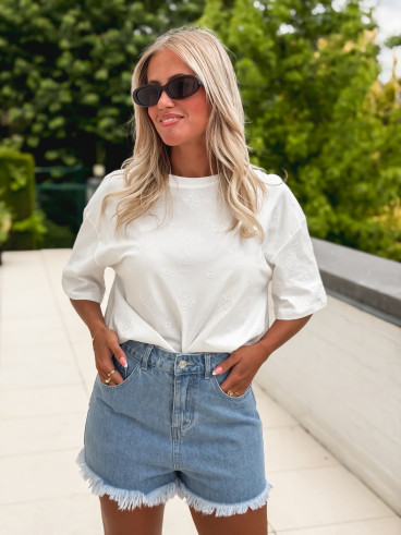 T-shirt Amelle - Blanc