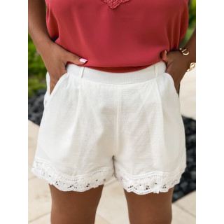 Short Sumeye - Blanc