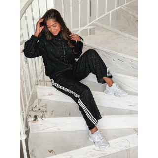 Ensemble en dentelle Octavie - Noir