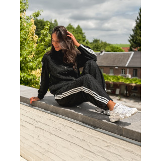 Ensemble en dentelle Octavie - Noir