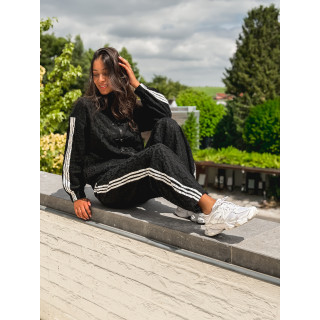 Ensemble en dentelle Octavie - Noir