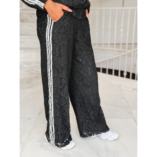 Ensemble en dentelle Octavie - Noir