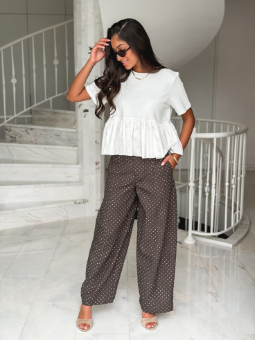 Blouse Davida - Blanc