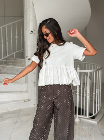 Blouse Davida - Blanc