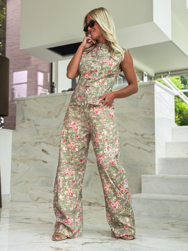 Ensemble en jeans Singapour - Kaki