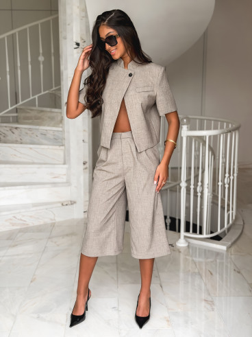 Blouse Lio - Taupe