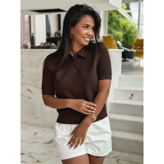 Pull Uma - Chocolat