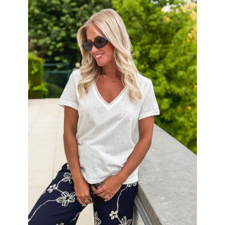 T-shirt Léonille - Blanc