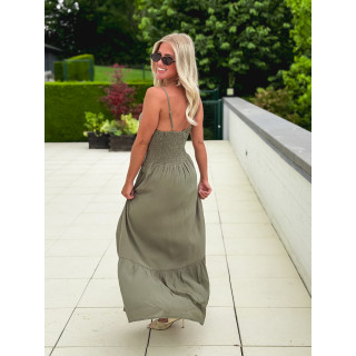 Robe longue Zolie - Kaki