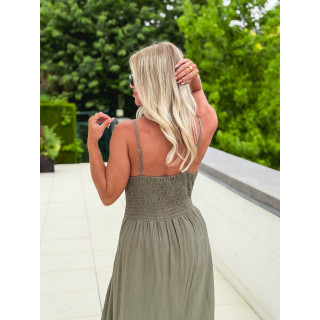 Robe longue Zolie - Kaki