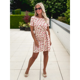 Robe courtes Rosanna - Crème
