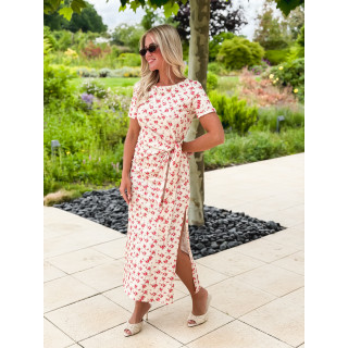 Robe longue Rosanna - Crème