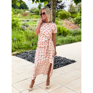 Robe longue Rosanna - Crème