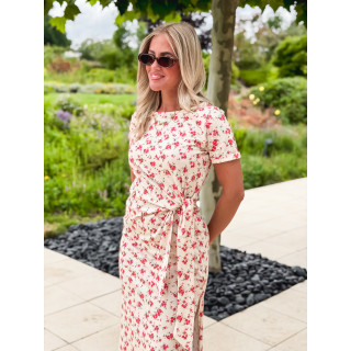 Robe longue Rosanna - Crème