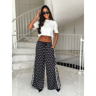 Pantalon à pois Médusa - Noir