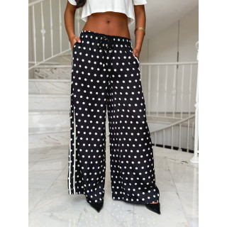 Pantalon à pois Médusa - Noir