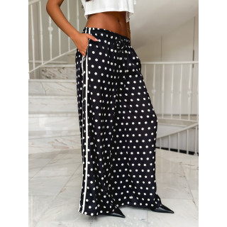 Pantalon à pois Médusa - Noir