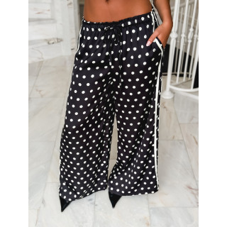 Pantalon à pois Médusa - Noir