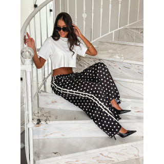Pantalon à pois Médusa - Noir