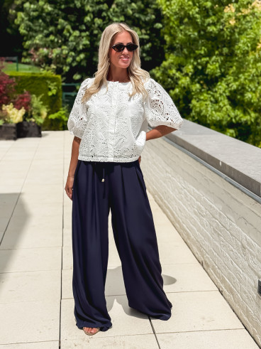 Pantalon Léonore - Bleu marine