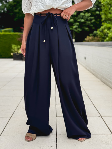 Pantalon Léonore - Bleu marine