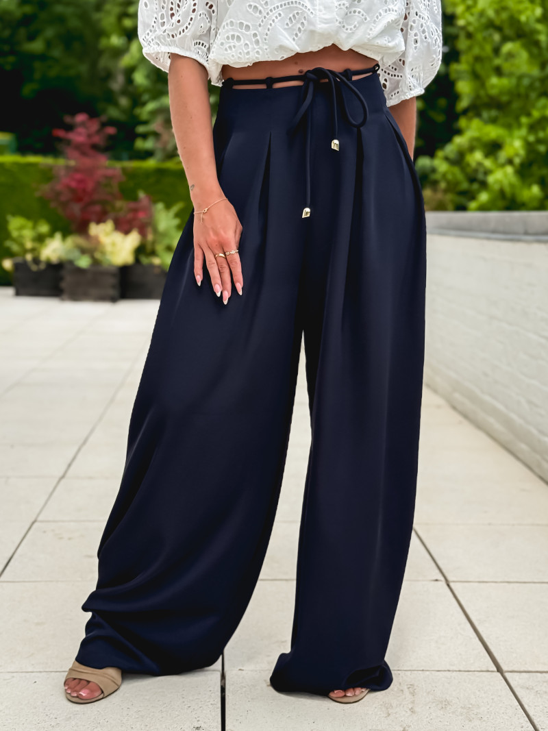 Pantalon Léonore - Bleu marine