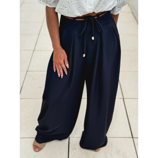 Pantalon Léonore - Bleu marine